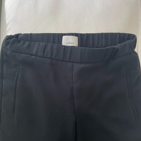 Aritzia Wilfred Black Dress/Ankle Pant - Picture 1 of 8